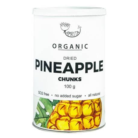 Ananas deshidratat bucati