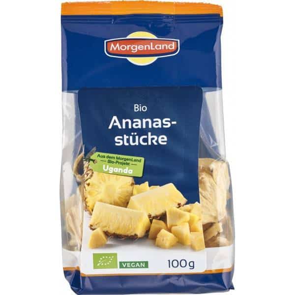 Ananas uscat bucati