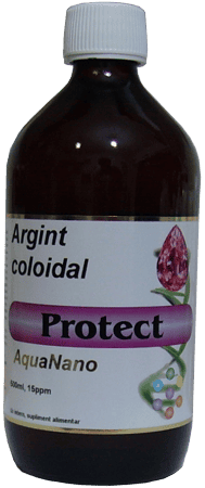 Argint coloidal PROTECT 15ppm - 500ml - AquaNano