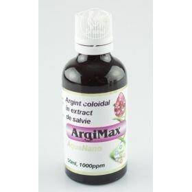 Argint coloidal în extract de salvie