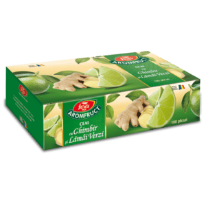 Aromfruct ceai cu ghimbir si lamai verzi