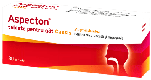 Aspecton cassis - 30 tablete
