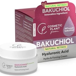 BAKUCHIOL – Hydra & Firming Cream cu 99% Bakuchiol pur (Natural Retinol) și Acid Hialuronic 50 ml Cosmetic Plant