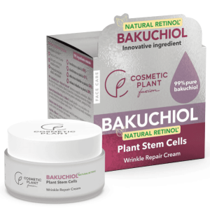 BAKUCHIOL – Wrinkle Repair Cream cu 99% Bakuchiol pur (Natural Retinol) și Celule stem din plante 50 ml Cosmetic Plant