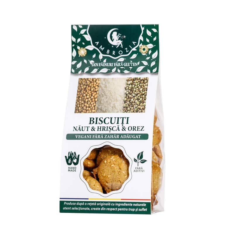 BISCUITI VEGANI CU NAUT