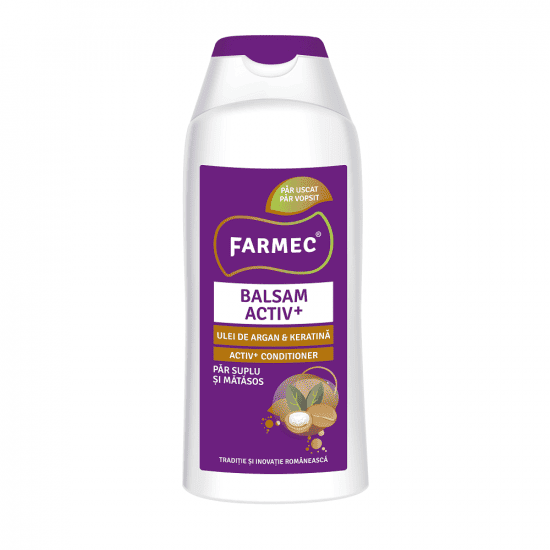 Balsam activ cu ulei de argan si keratina