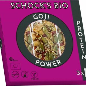 Batoane crocante cu goji power eco-bio