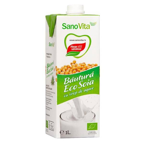 Bautura de Soia cu Sirop de Agave