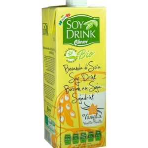 Bautura vegetala de soia cu aroma de vanilie - eco-bio 1L - Alinor