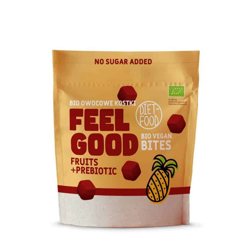 Bio Bites FEEL GOOD – cuburi de fructe cu prebiotice
