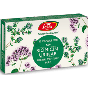 Biomicin urinar - pentru infectii urinare - 250mg - 15cps - Fares