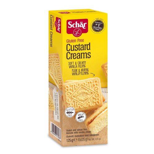 Biscuiti cu crema de vanilie