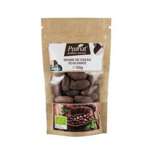 Boabe de cacao raw - eco-bio 50g - Pronat