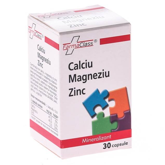 CALCIU MAGNEZIU ZINC 30cps