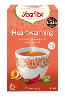 CEAI HEARTWARMING - BUCURIA VIETII 17pl ECO-BIO - Yogi Tea
