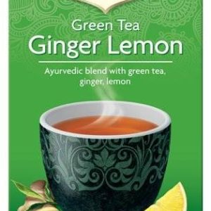 CEAI VERDE CU GHIMBIR SI LAMAIE 17pl ECO-BIO - Yogi Tea