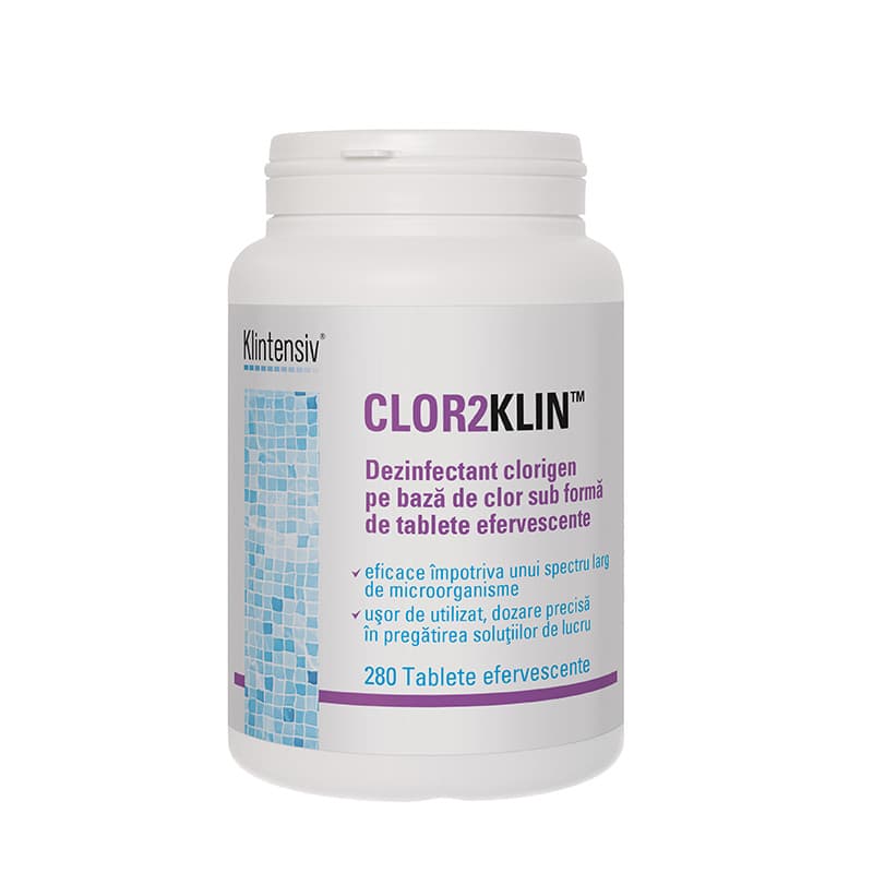 CLOR2KLIN® - Dezinfectant pe baza de clor