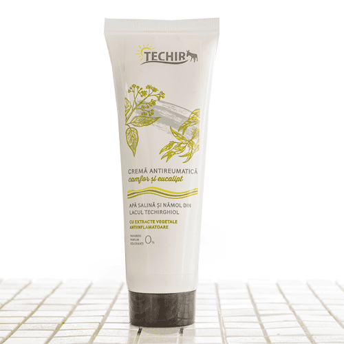 CREMA ANTIREUMATICA MASAJ - EUCALIPT SI CAMFOR- 125g - TECHIR