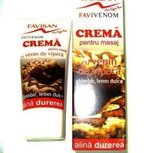 CREMA CU VENIN DE VIPERA FAVIVENOM 50ml - FAVISAN