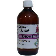 CUPRU COLOIDAL BIOS PLUS 30ppm 500ml