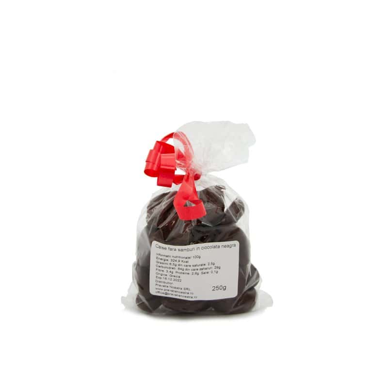 Caise in ciocolata neagra