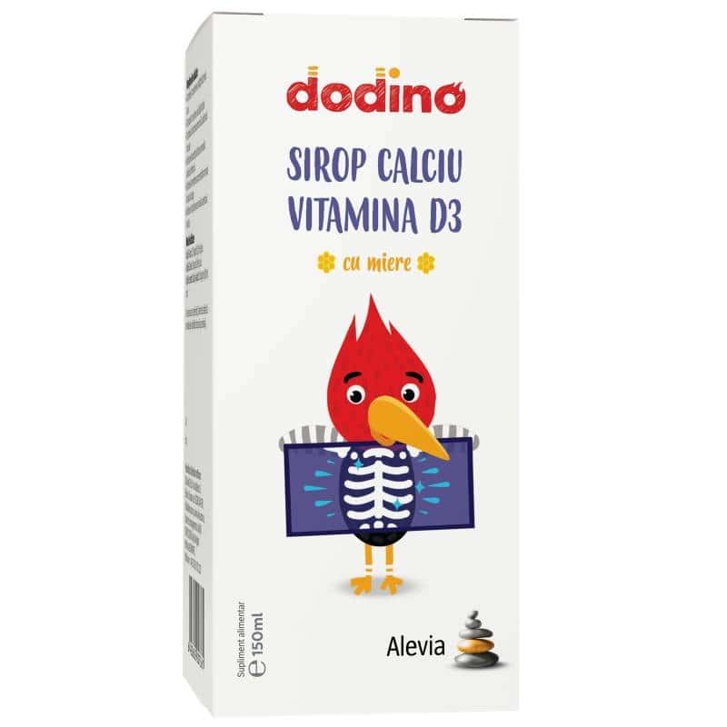 Calciu + D3 DODINO Sirop 150ml