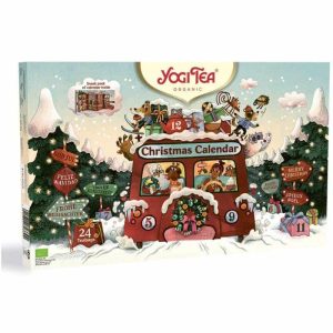 Calendar advent cu 24 plicuri de ceai