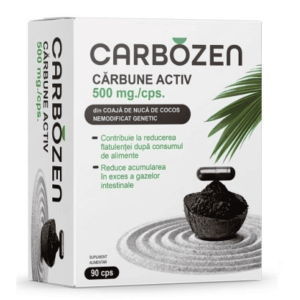 Carbozen carbune activ 500mg - Rotta Natura 90 capsule