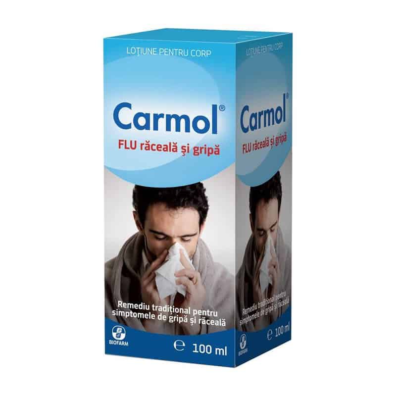 Carmol flu lotiune pentru frectie