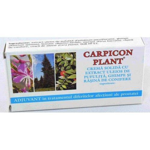 Carpicon Plant supozitoare cu extract uleios de pufulita