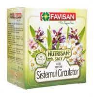 Ceai Nutrisalv Sistem Circulator 50g - FAVISAN