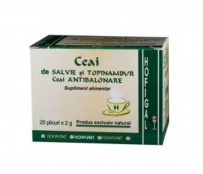 Ceai Salvie si Topinambur Antibalonare 25dz - Hofigal