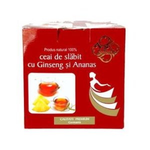 Ceai de slabit cu ginseng&ananas 20dz - Bis Nis