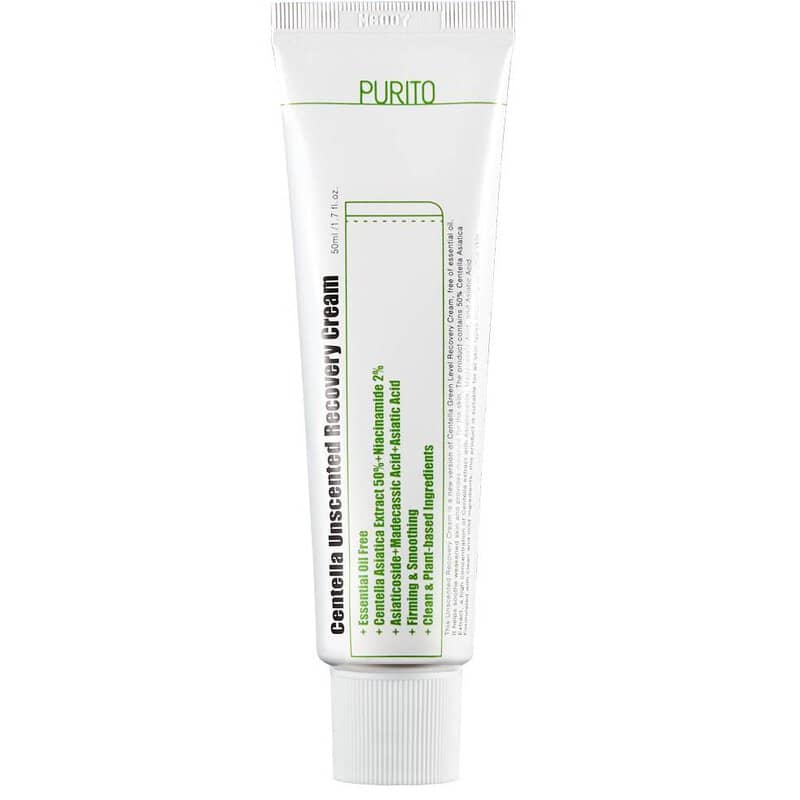 Centella Unscented Recovery Cream