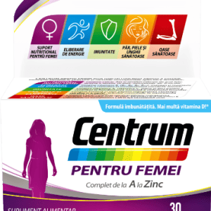 Centrum Complet A-Zinc pentru femei - 30 comprimate
