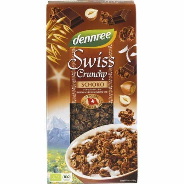 Cereale crocante cu alune si ciocolata