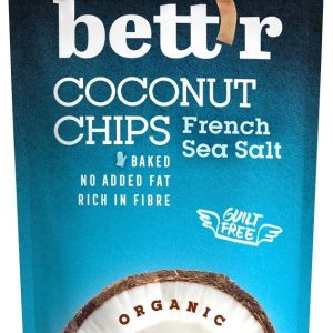 Chips de cocos cu sare eco-bio 70g - Bettr