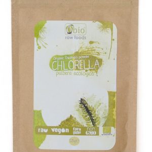 Chlorella pulbere 125g raw eco-bio OBio