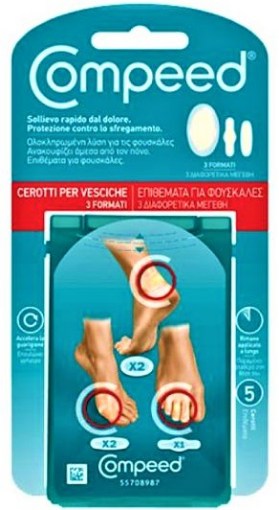 Compeed Plasturi tratare basici mixt - 5 bucati