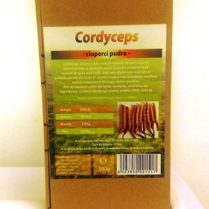 Cordyceps (Cordyceps sinensis) pulbere eco-bio 100g - Deco Italia