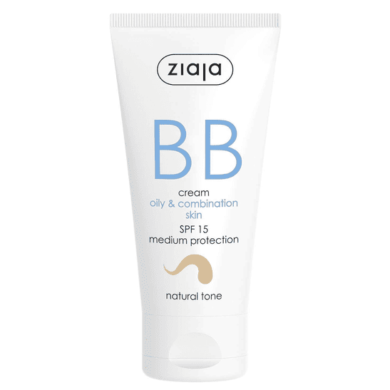 Cream pentru ten gras si mixt nuanta naturala SPF15