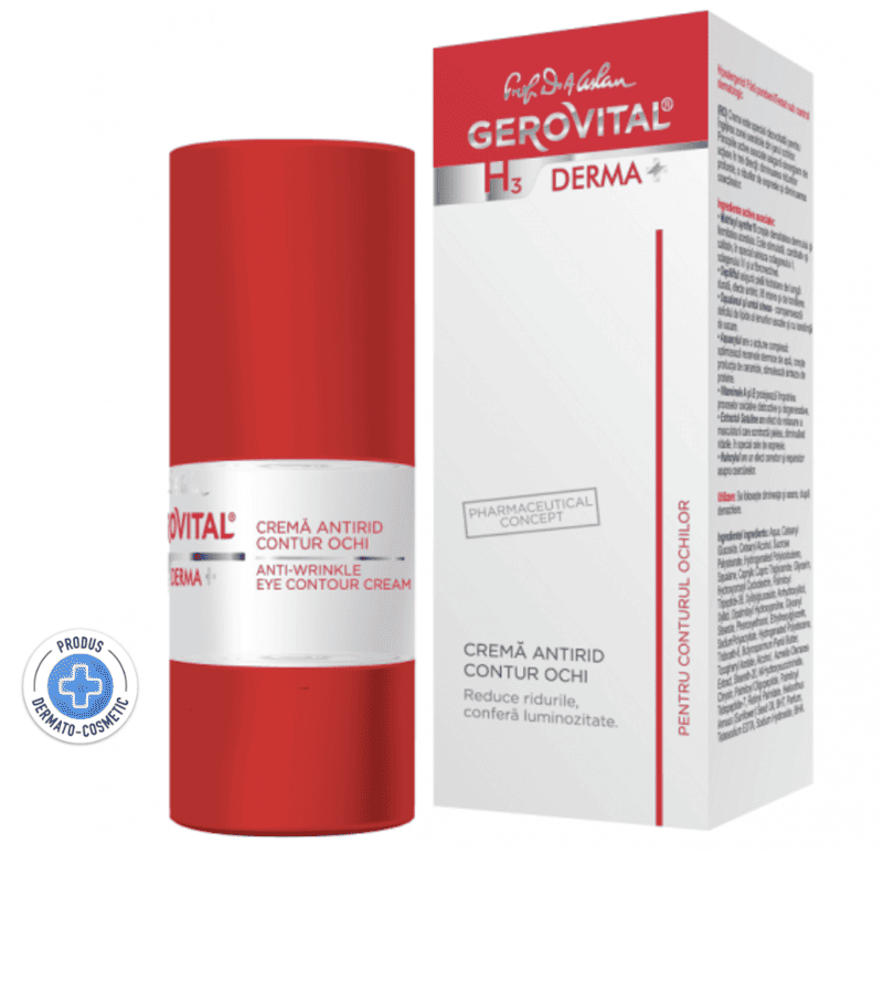 Descoperă Secretul Frumuseții Tale cu Crema Antirid Contur de Ochi Gerovital!