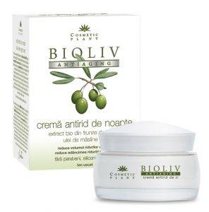 Crema antirid de noapte Bioliv Antiaging 50ml - Cosmetic plant