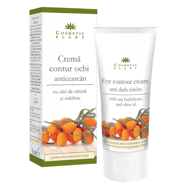 Crema contur ochi cu ulei de catina si masline 30 ml - Cosmetic plant