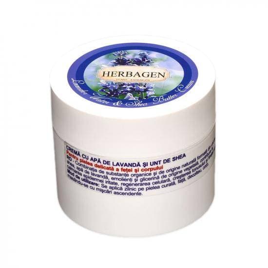 Crema cu apa de lavanda si unt de shea