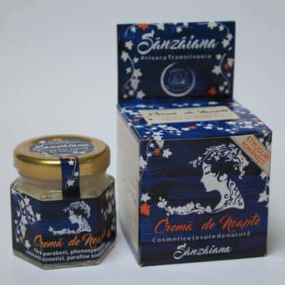 Crema de Noapte "Sanzaiana" 40ml - Prisaca