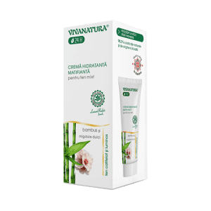 Crema hidratanta matifianta pt ten mixt - 75 ml - Vivanatura