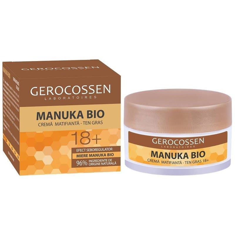 Crema matifianta pentru ten gras cu miere 18+