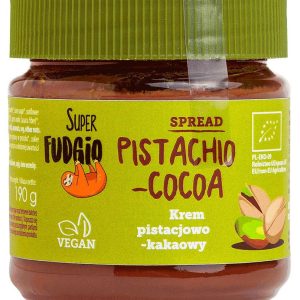 Crema tartinabila de ciocolata cu fistic si cacao