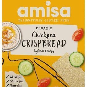 Crispbread (painici) cu naut fara gluten eco-bio 100g